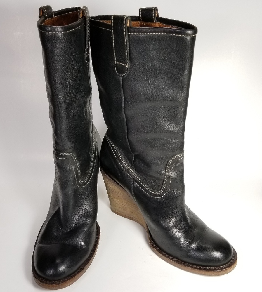 Frye Caroline Midshaft Boots Women's Size 5.5 M